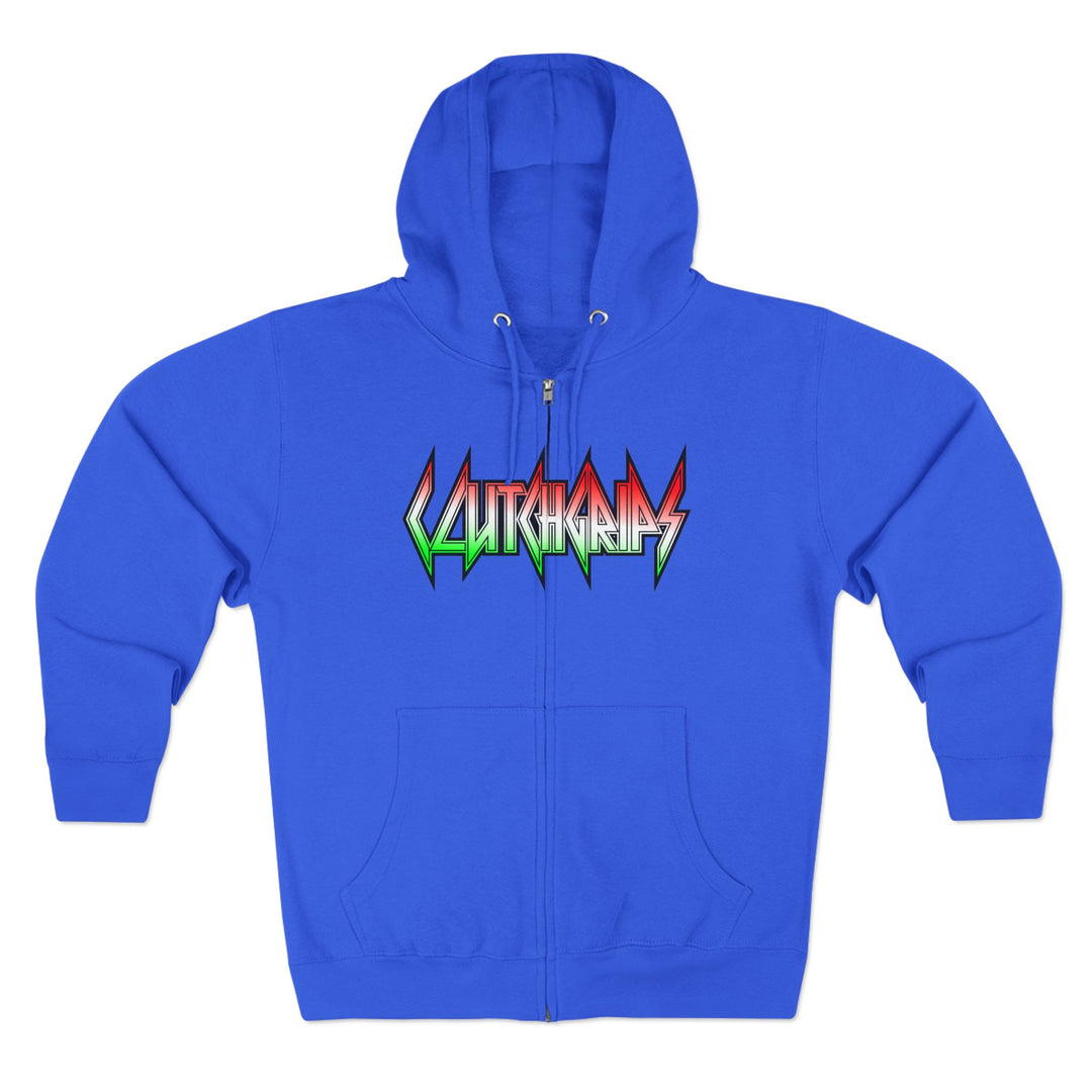 CG APE VS ZILLA RED WHITE GREEN FADE /DONT BE A BITCH ZIP UP
