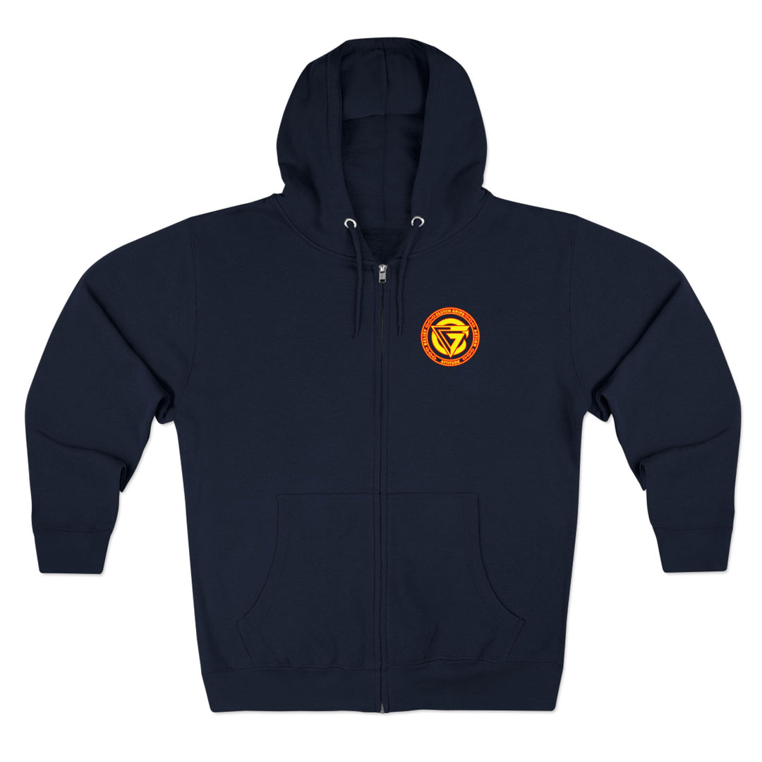 CG BIG MAC RED ORANGE GOLD/STAY SAVAGE ZIP UP