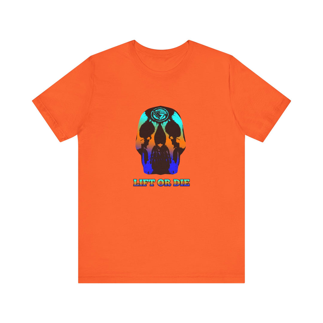 SKULLATOR BLUE ORANGE AQUA  /LIFT OR DIE