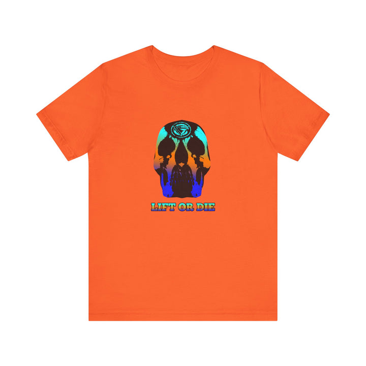SKULLATOR BLUE ORANGE AQUA  /LIFT OR DIE