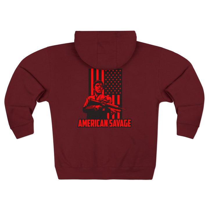 CG FINAL BOSS ON PRE-WORKOUT RED BLACK /LIFT OR DIE ZIP UP