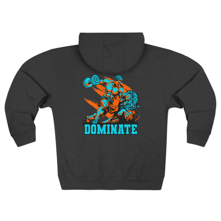 CG COLISEUM MAC VS LION MIAMI COLORS /DOMINATE ZIP UP