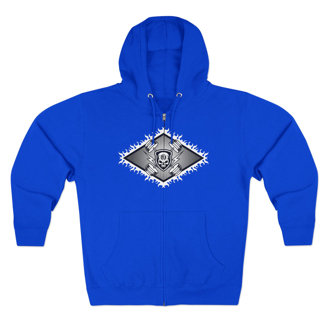 WICKED VIPER BLACK WHITE /LIFT OR DIE ZIP UP