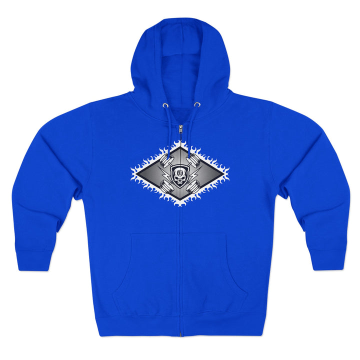 WICKED VIPER BLACK WHITE /LIFT OR DIE ZIP UP