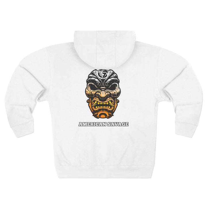 SAMURAI MAC ORANGE WHITE/AMERICAN SAVAGE ZIP UP