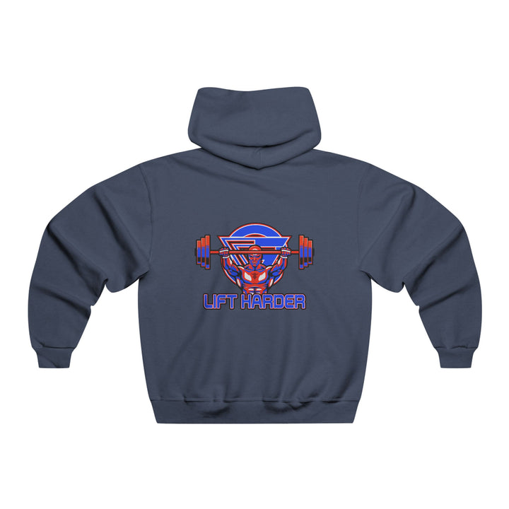 ENTER THE MAC RED BLUE /LIFT HARDER ZIP UP
