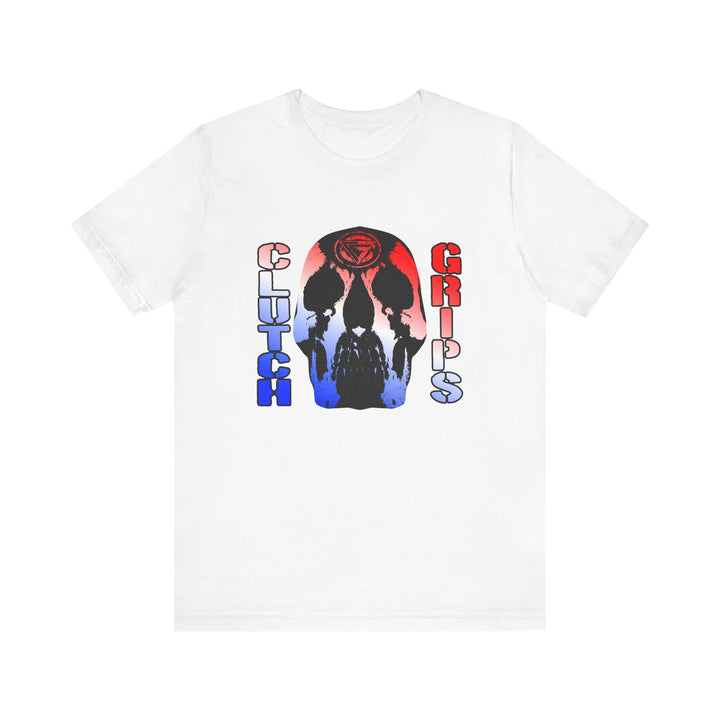 SKULLATOR RED WHITE BLUE FADE/CLUTCHGRIPS