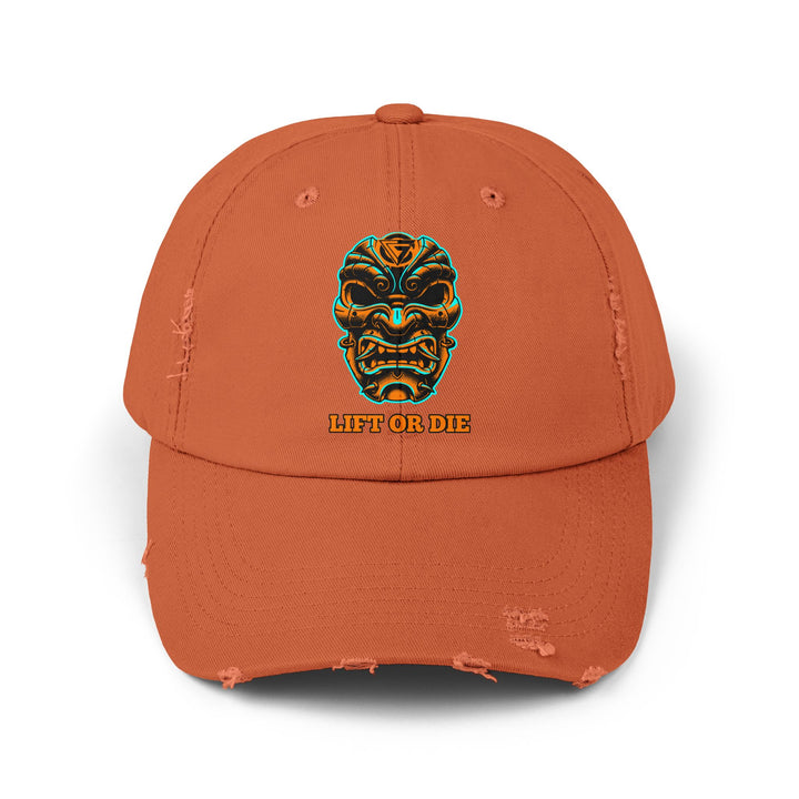 CG SAMURAI MASK AQUA ORANGE/LIFT OR DIE CAP
