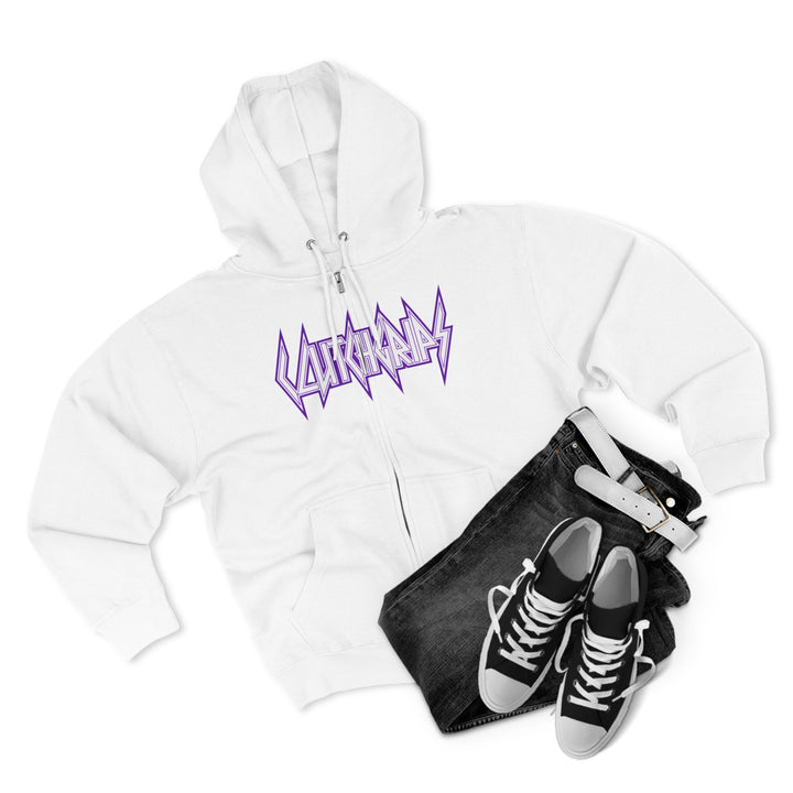 CG MAC BRAVE PURPLE WHITE /LIFT OR DIE ZIP UP