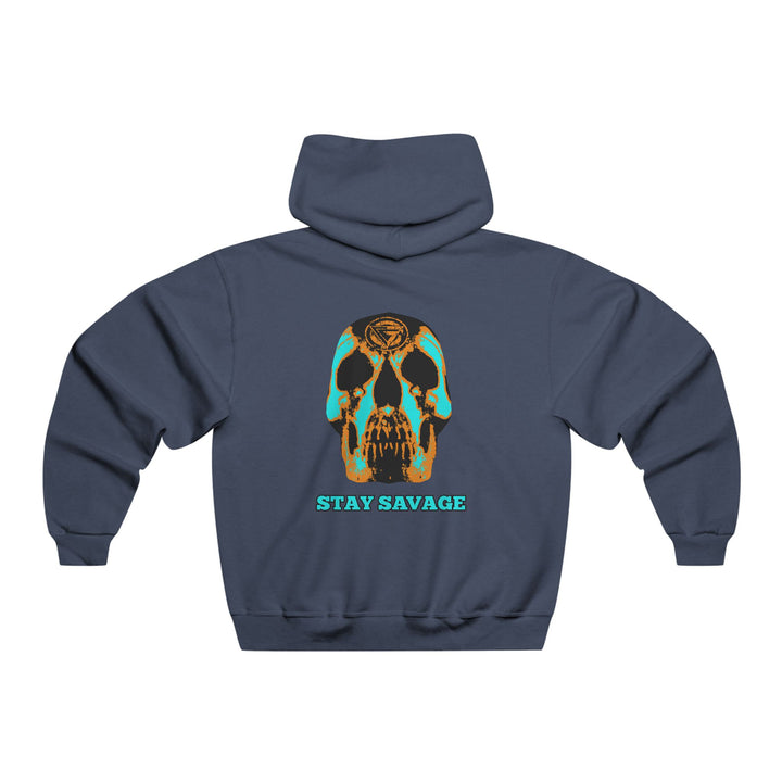 SKULLATOR- MIAMI STYLE AQUA ORANGE  /STAY SAVAGE