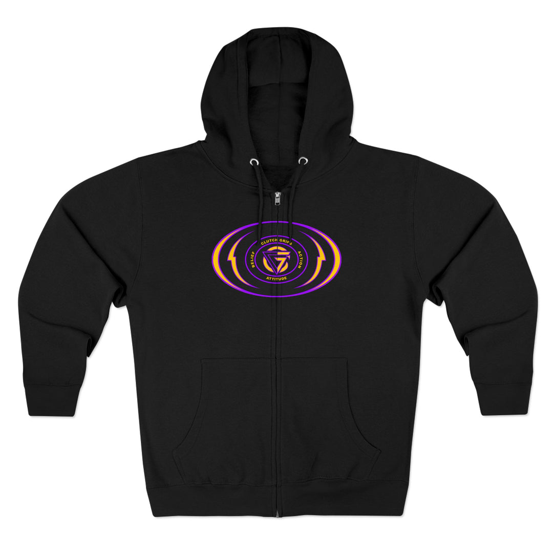 CG MAC JUMP PURPLE GOLD /AMERICAN SAVAGE ZIP UP