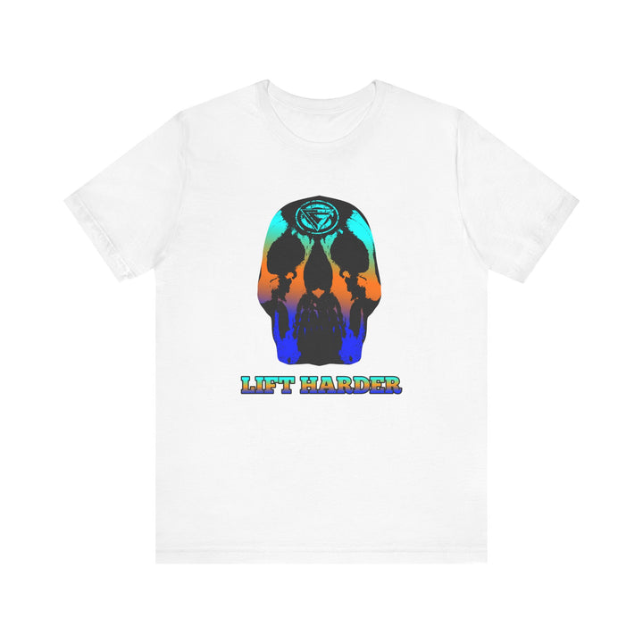SKULLATOR BLUE ORANGE AQUA  /LIFT HARDER