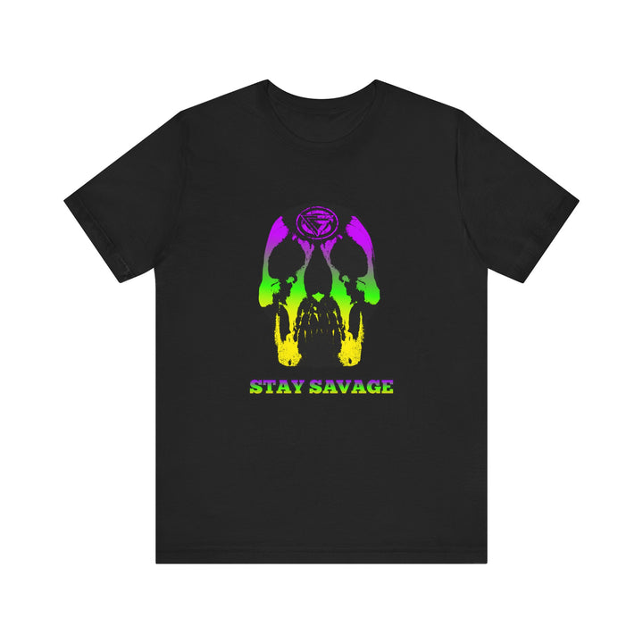 SKULLATOR YELLOW GREEN PURPLE /STAY SAVAGE