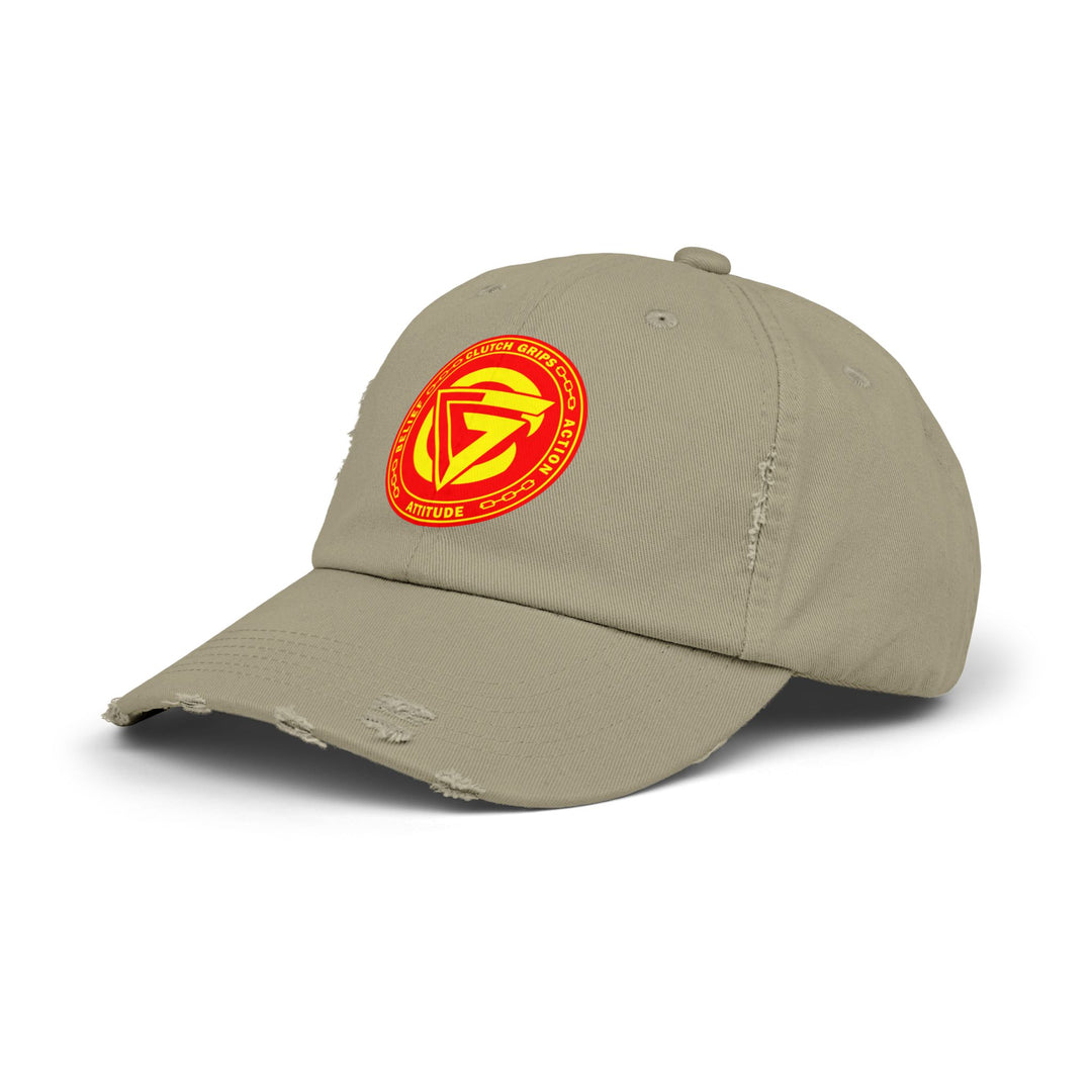 CG ORANGE RED LOGO CAP