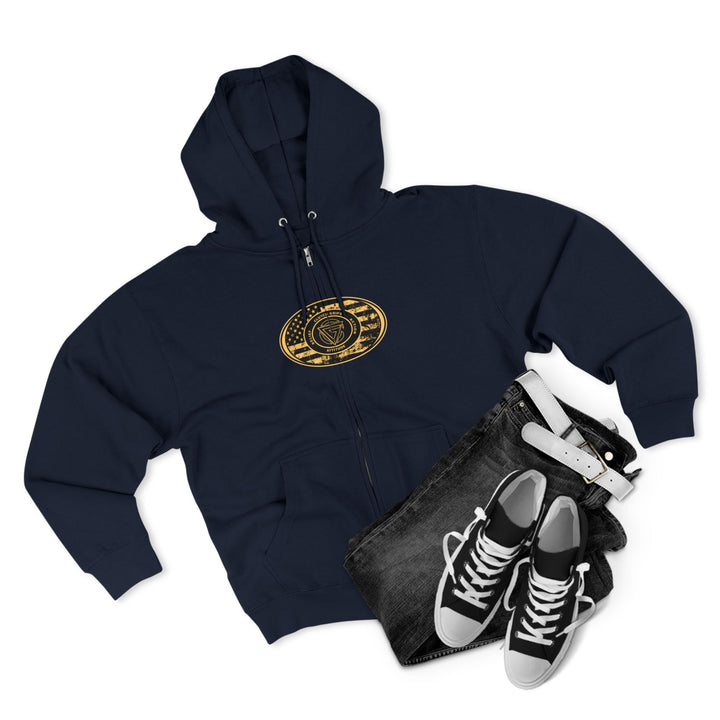 CG  TIGER FLAME DESERT SAND/I AM THE ONE ZIP UP