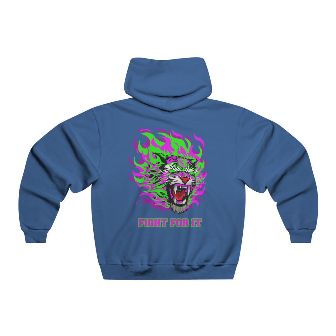 TIGER FLAME PURPLE/GREEN FIGHT FOR IT