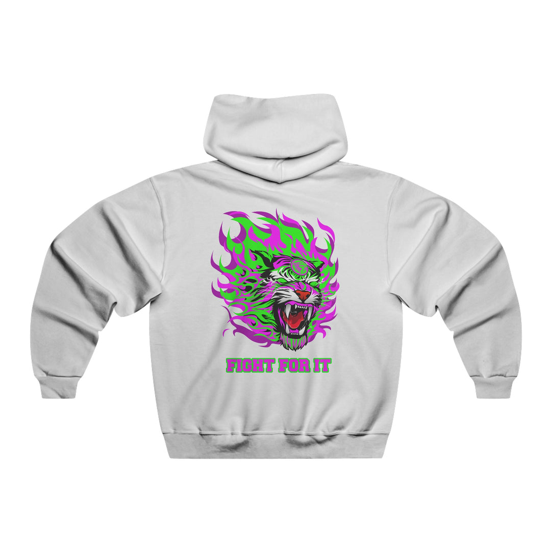 TIGER FLAME PURPLE/GREEN FIGHT FOR IT