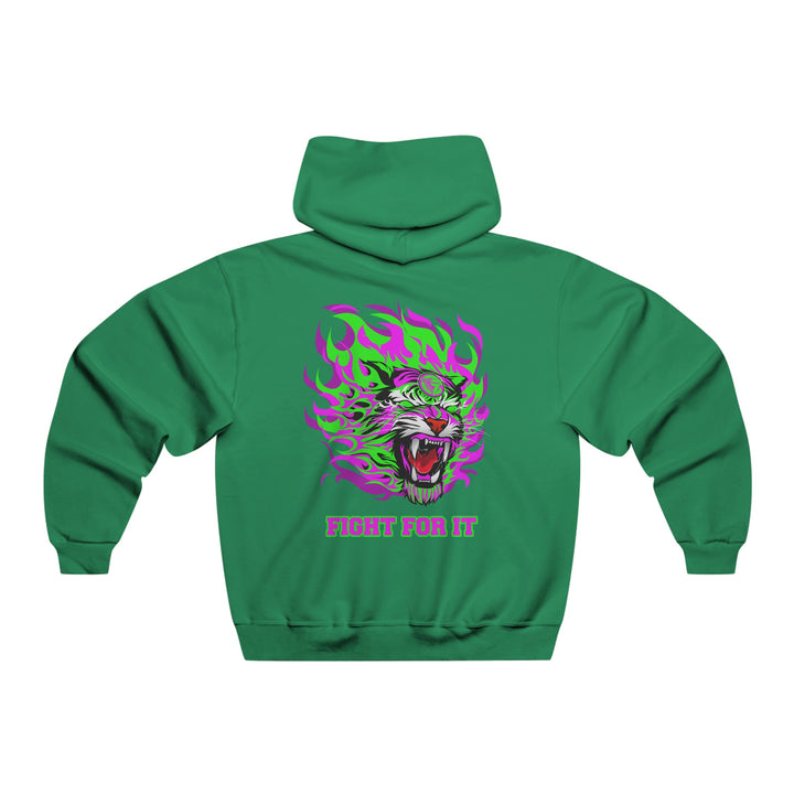 TIGER FLAME PURPLE/GREEN FIGHT FOR IT