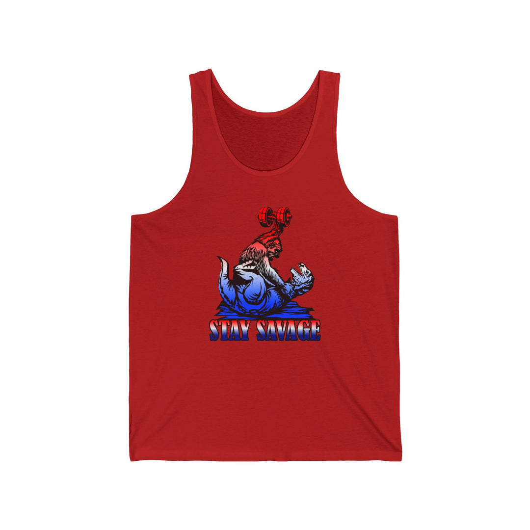 CG APE VS ZILLA RED WHITE BLUE /STAY SAVAGE