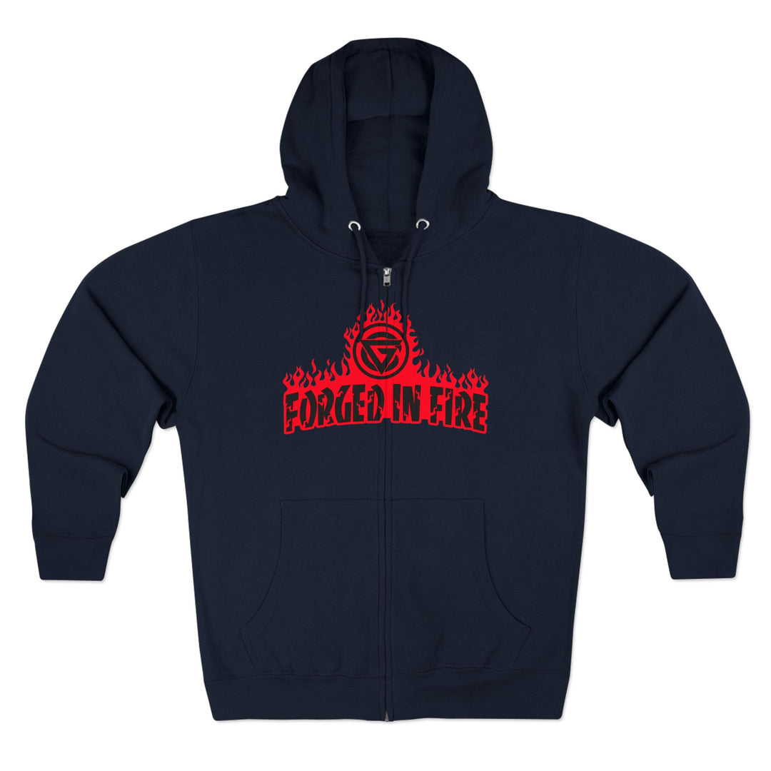 CG FINAL BOSS RED/LIFT OR DIE ZIP UP