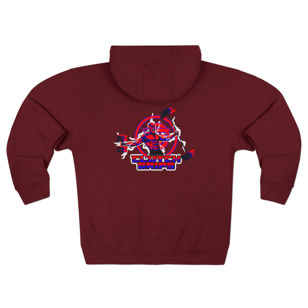 CG SPARTAN LIFT RED BLUE/CLUTCH GRIPS ZIP UP