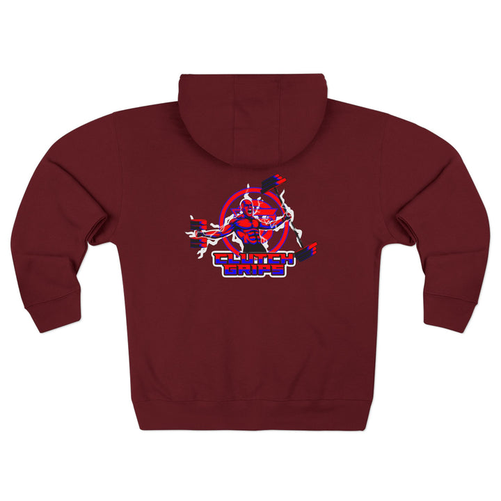 CG SPARTAN LIFT RED BLUE/CLUTCH GRIPS ZIP UP