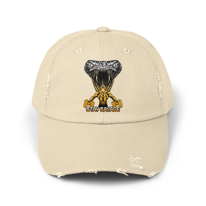 MAN VS VIPER ORANGE WHITE FADE /STAY SAVAGE CAP