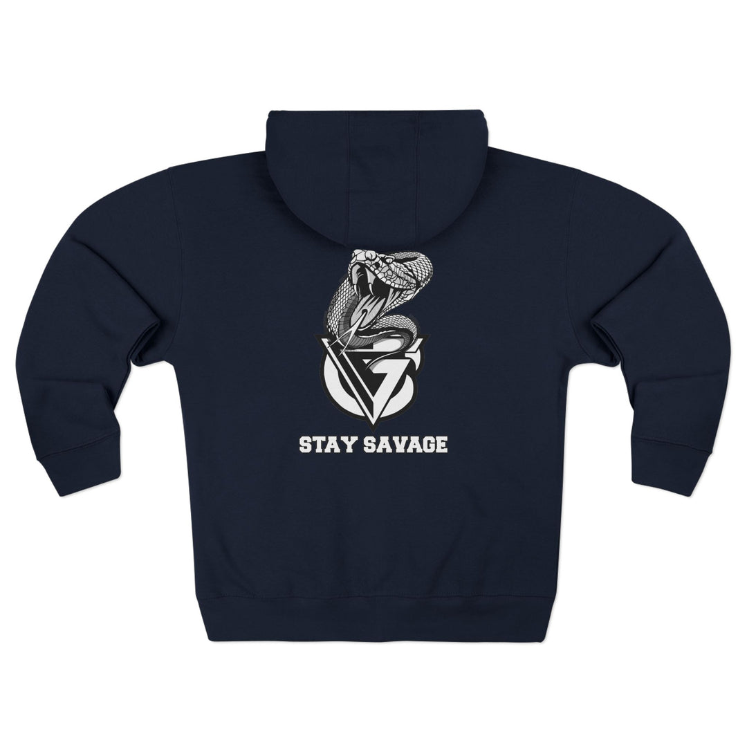 CG WICKED VIPER BLACK WHITE /STAY SAVAGE ZIP UP