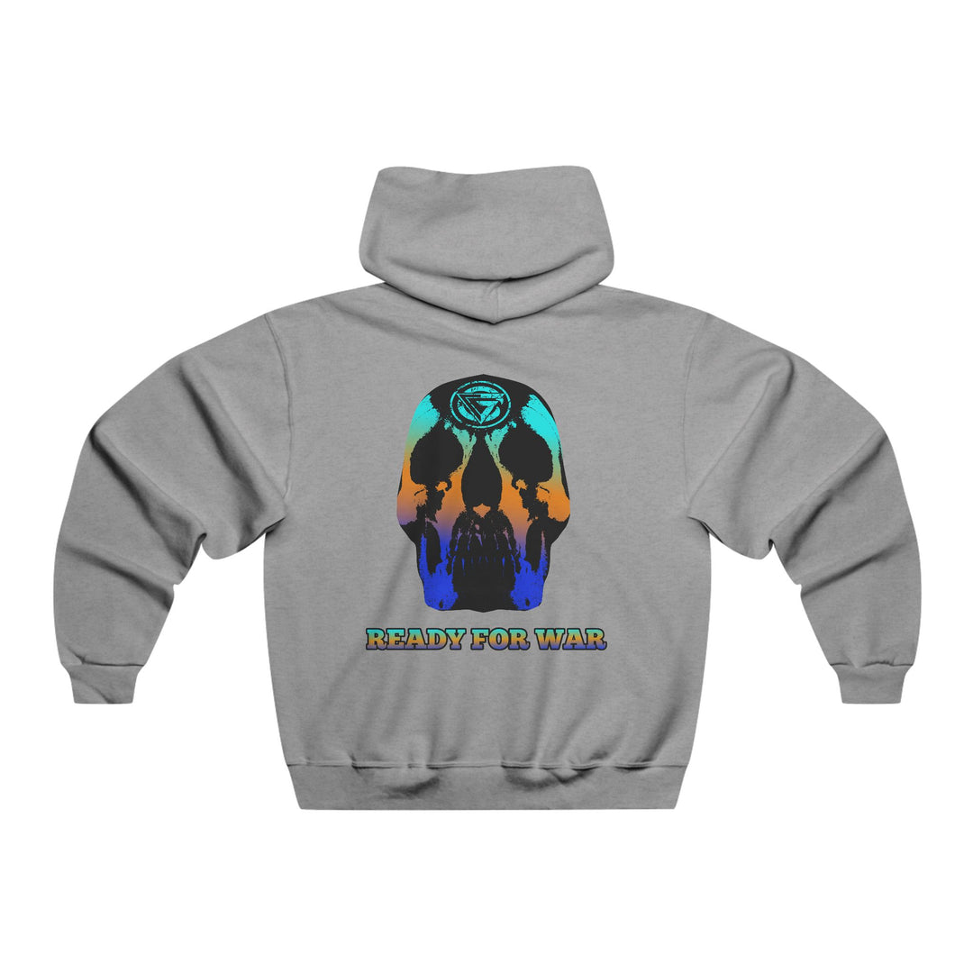SKULLATOR-BLUE ORANGE AQUA FADE/READY FOR WAR