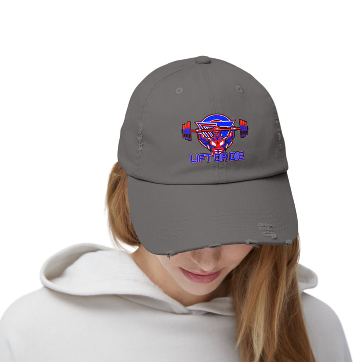CG HAT ENTER THE MAC RED BLUE/LIFT OR DIE/CAP