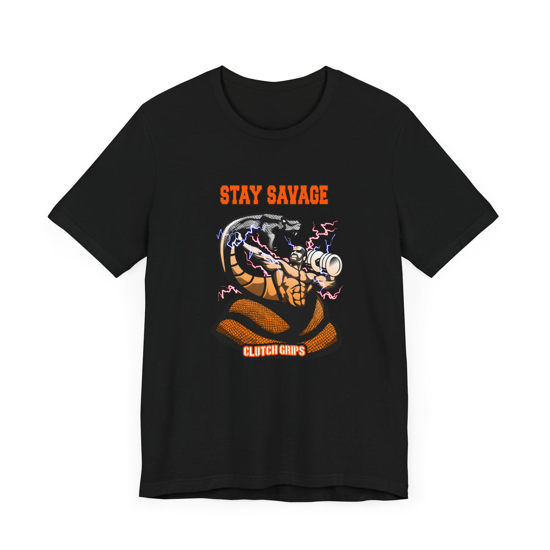 MAC VS SNAKE ORANGE WHITE FADE /STAY SAVAGE