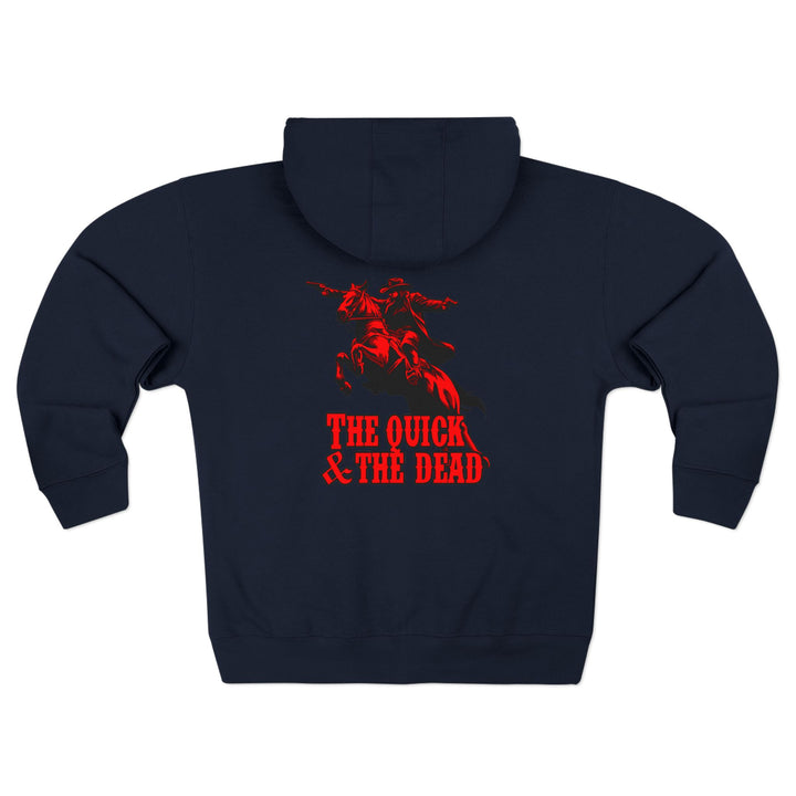 CG OUTLAW RED BLACK /THE QUIK & THE DEAD ZIP UP