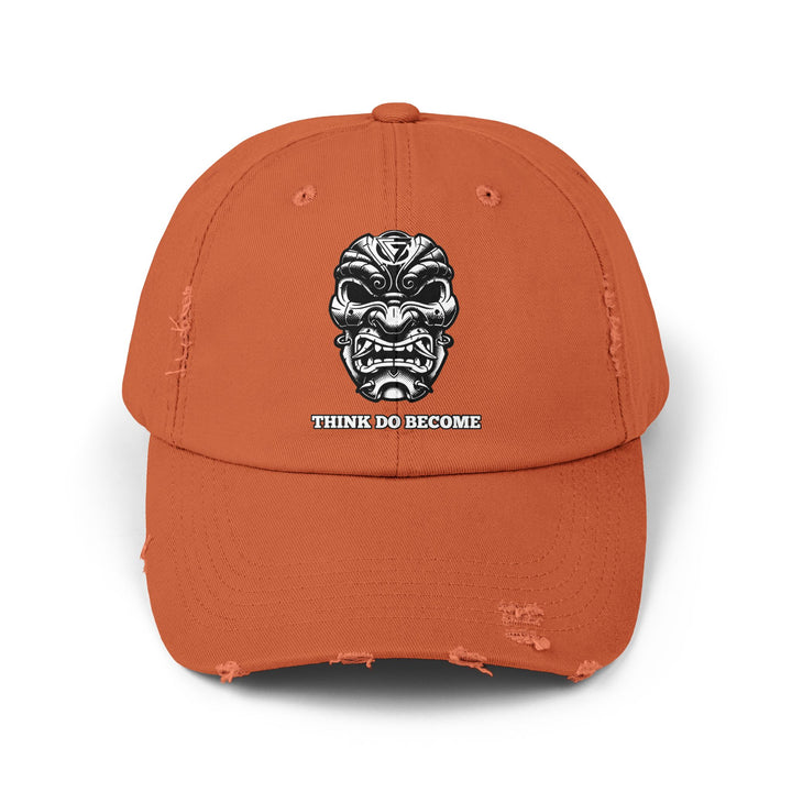 CG SAMURAI MASK WHITE BLACK /THINK DO BECOME CAP