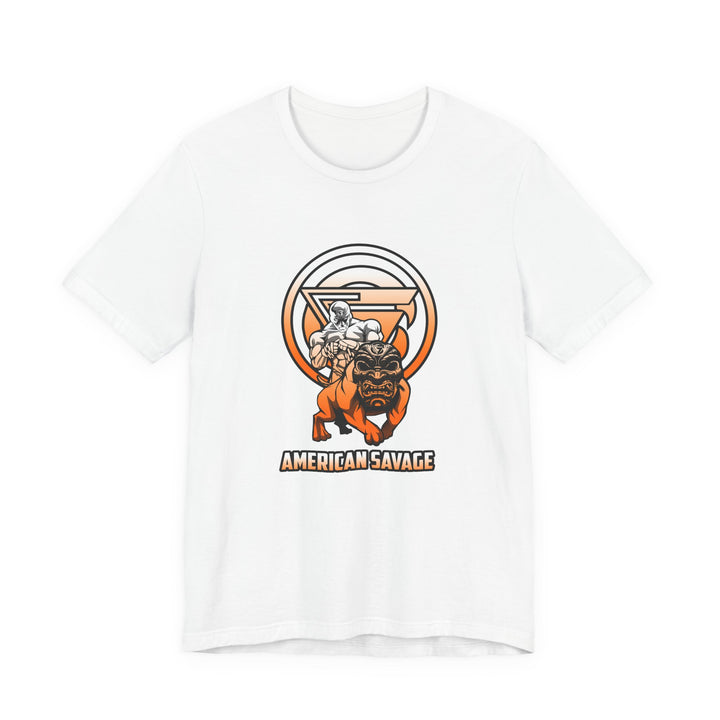 CG ANGRY DOG ORANGE WHITE FADE/AMERICAN SAVAGE