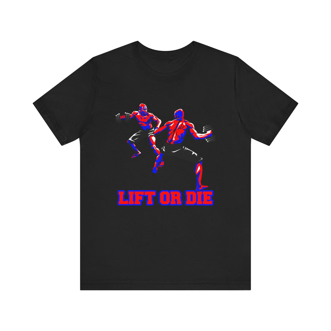 CG RED BLUE MAN VS MAN /LIFT OR DIE