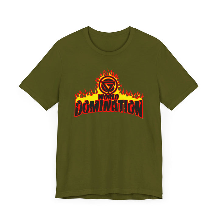 CG RED BLACK YELLOW WORLD DOMINATION