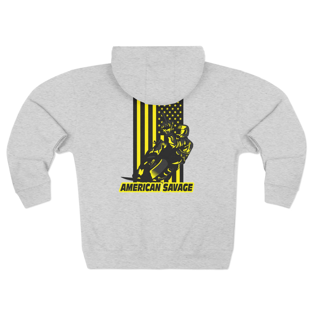 CG EZ RIDER YELLOW BLACK /AMERICAN SAVAGE ZIP UP