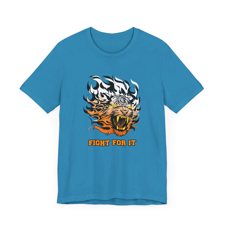 TIGER FLAME ORANGE WHITE FADE/FIGHT FOR IT