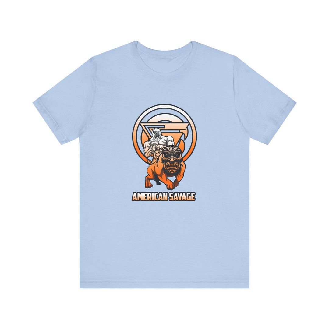 CG ANGRY DOG ORANGE WHITE FADE/AMERICAN SAVAGE