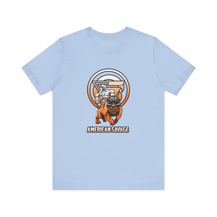 CG ANGRY DOG ORANGE WHITE FADE/AMERICAN SAVAGE