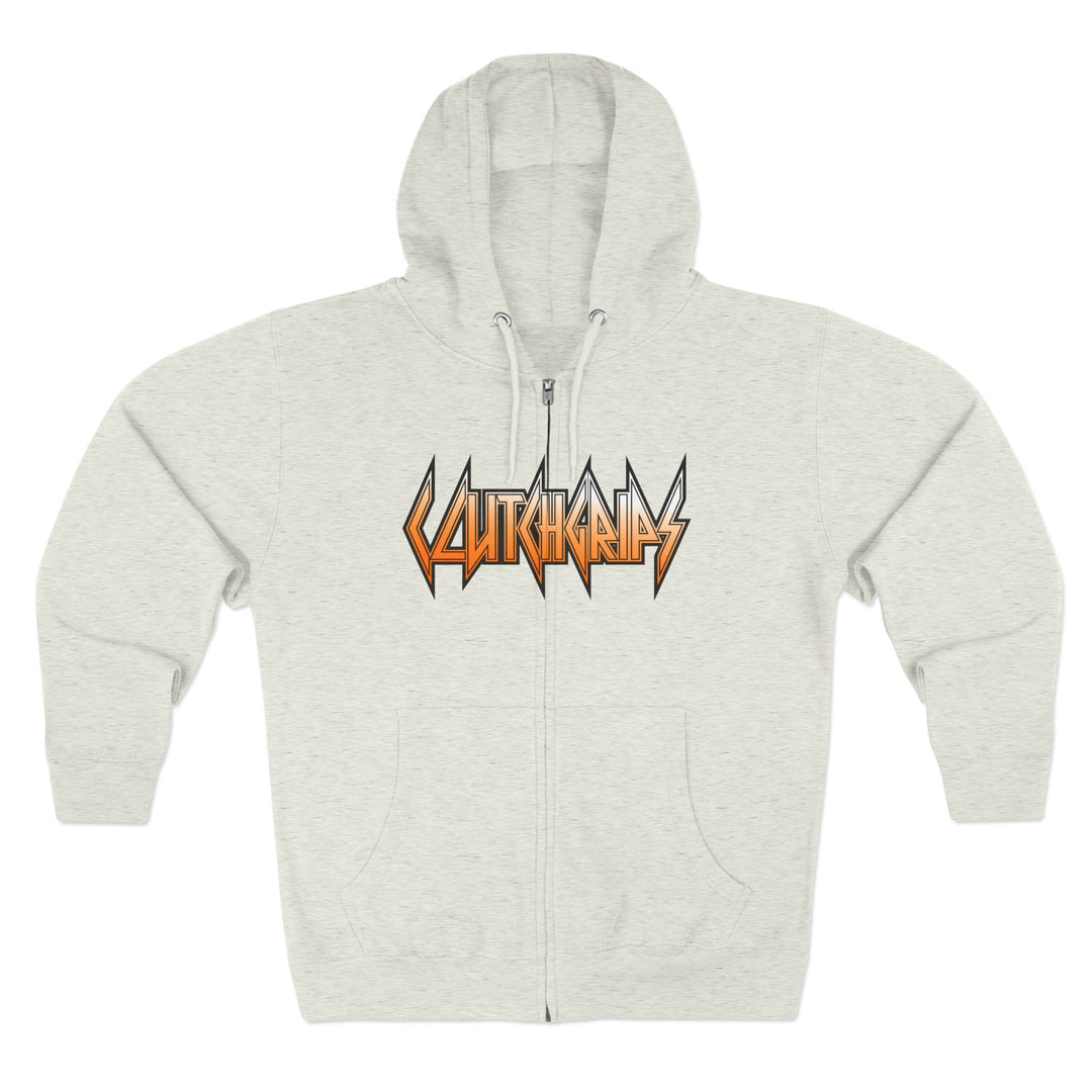 CG A AMERICAN WARRIORS ORANGE WHITE FADE /AMERICAN SAVAGE ZIP UP