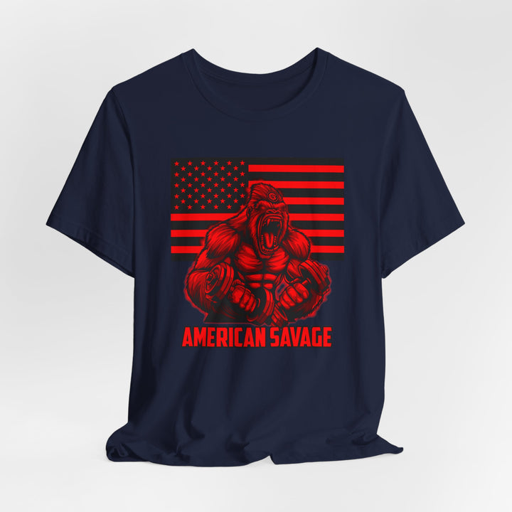 CG MAC ALPHA APE RED BLACK  /AMERICAN SAVAGE