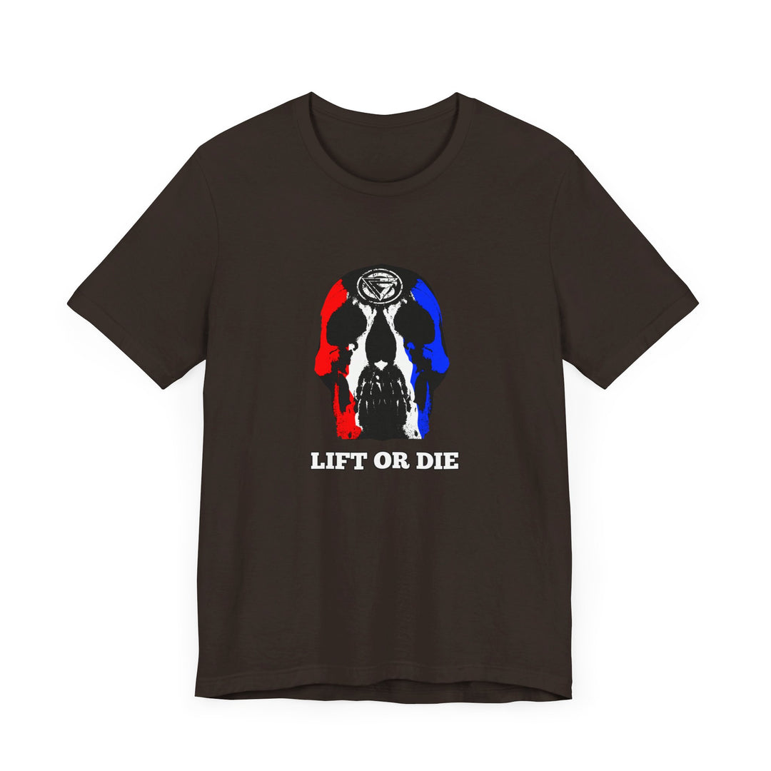 SKULLATOR RED WHITE BLUE /LIFT OR DIE