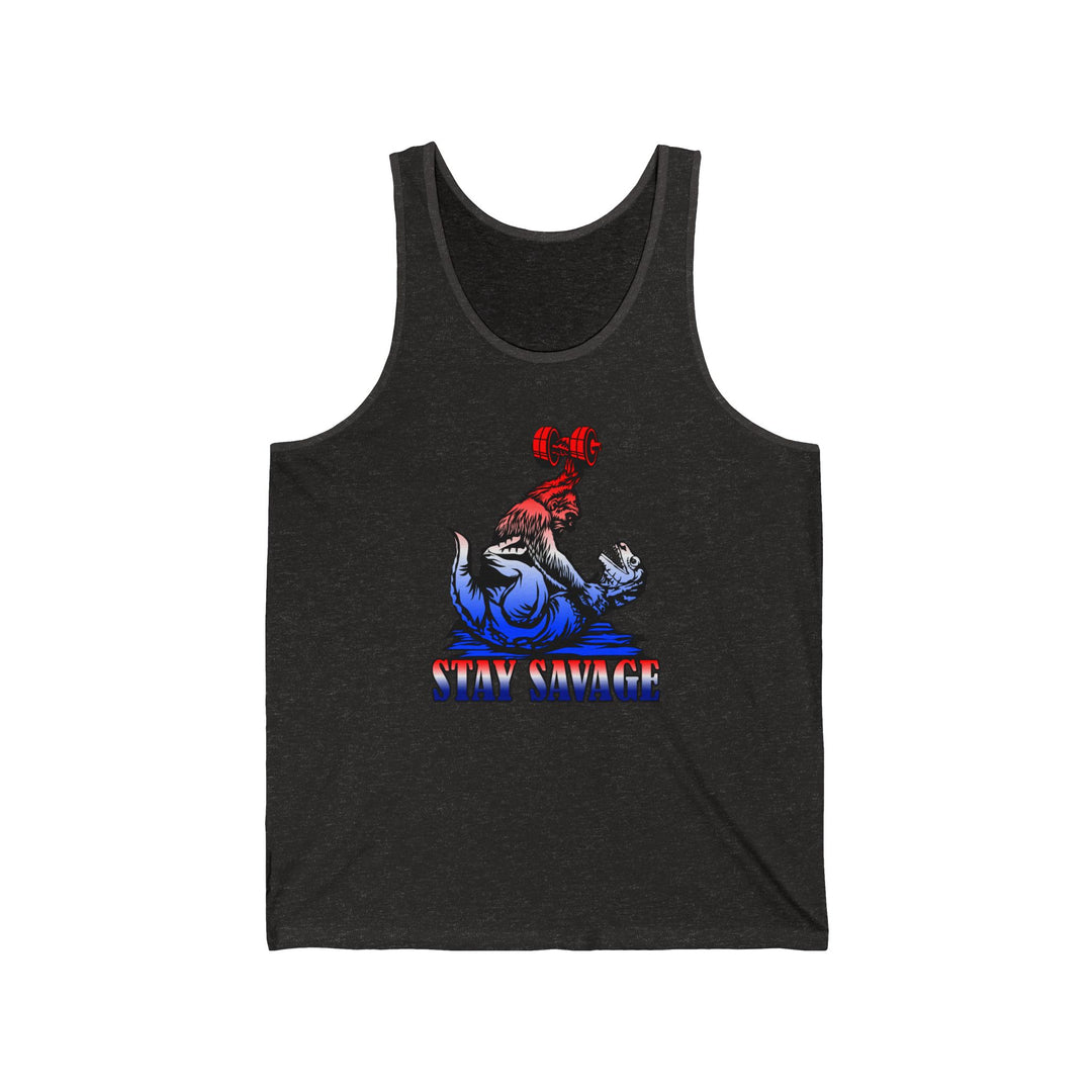 CG APE VS ZILLA RED WHITE BLUE /STAY SAVAGE