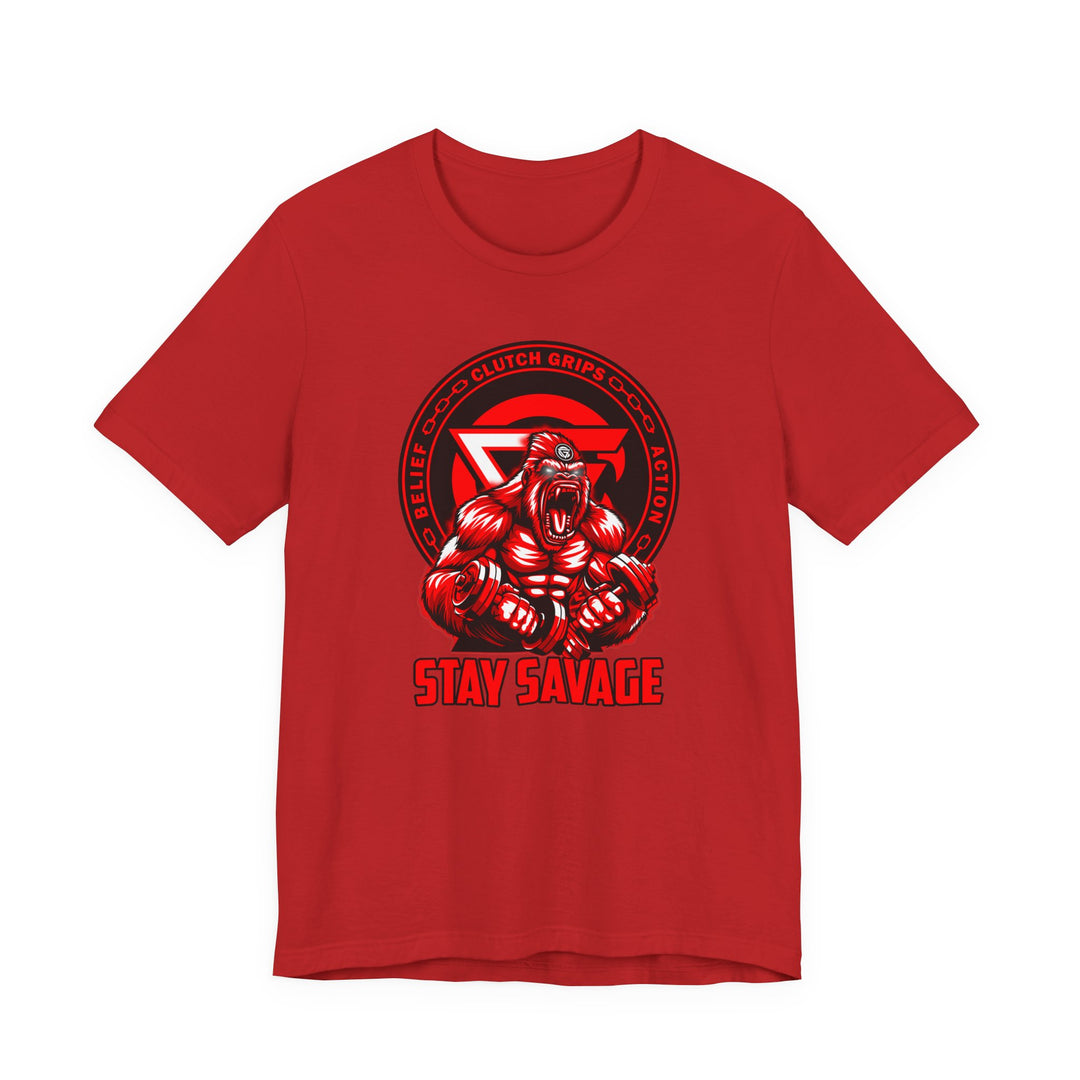 CG ALPHA RED WHITE /STAY SAVAGE