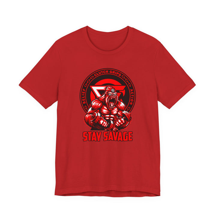 CG ALPHA RED WHITE /STAY SAVAGE