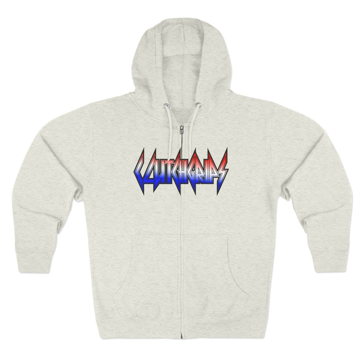 CG LIFT KICK RED WHITE BLUE FADE/KILL OR BE KILLED ZIP UP