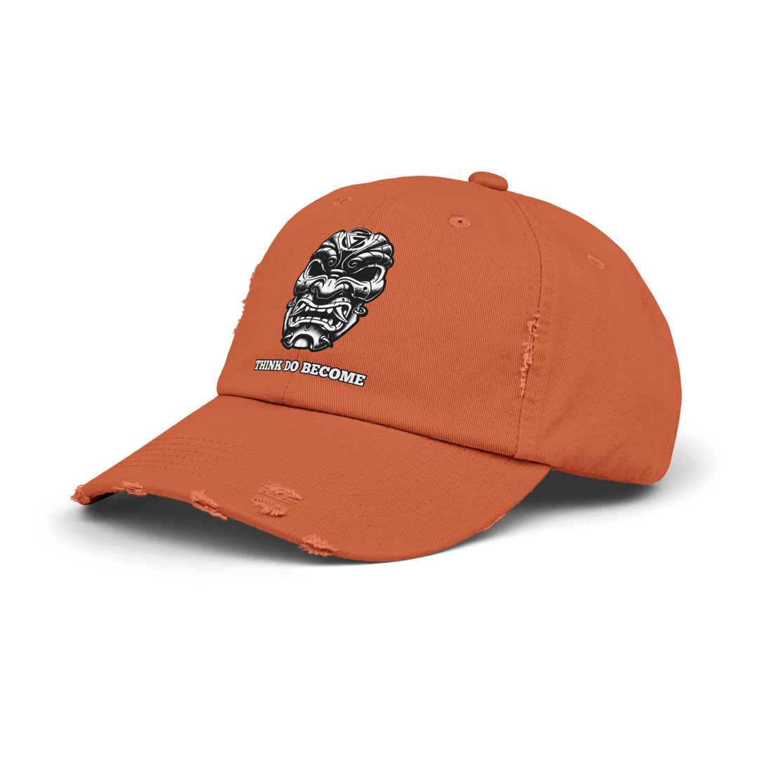 CG SAMURAI MASK WHITE BLACK /THINK DO BECOME CAP