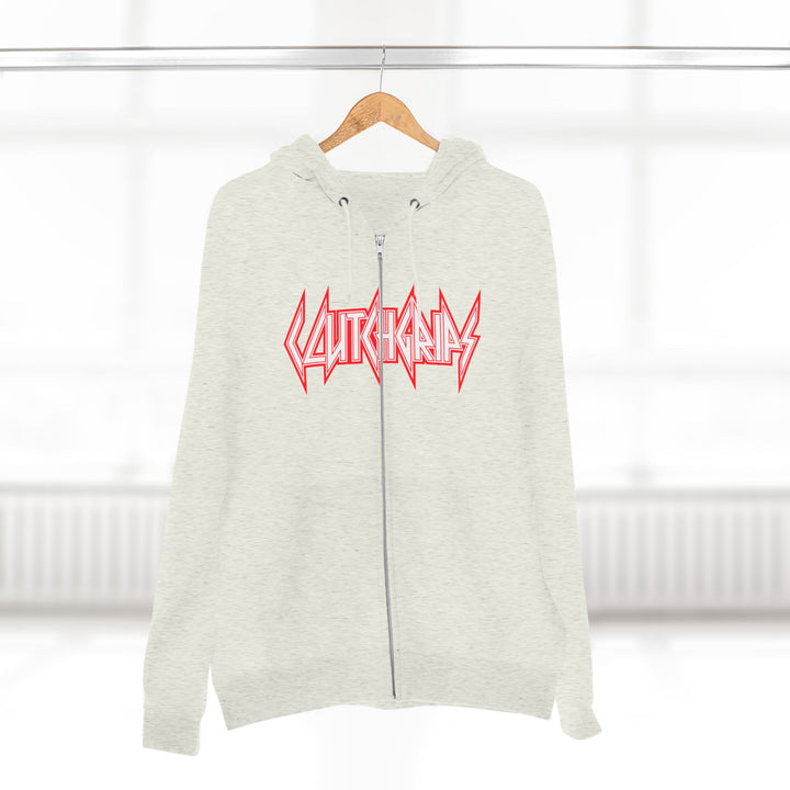 CG APE VS ZILLA RED WHITE /WELCOME TO THE JUNGLE ZIP UP