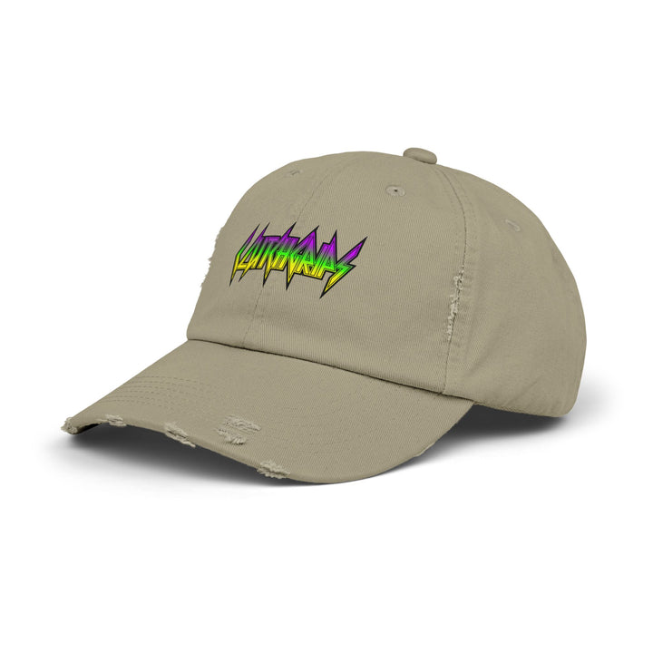 CG YELLOW GREEN PUPRLE FADE CAP